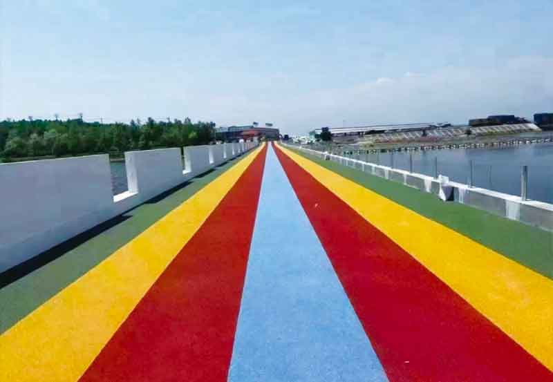 彩色防滑路面